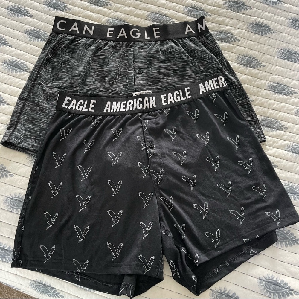 2-Pair 🦅NWT mens American Eagle “flex” boxer shorts sz M